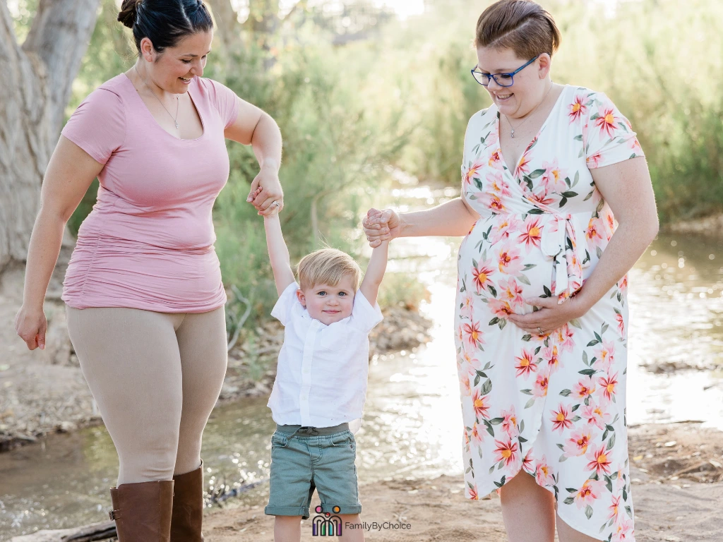 growing lesbian family