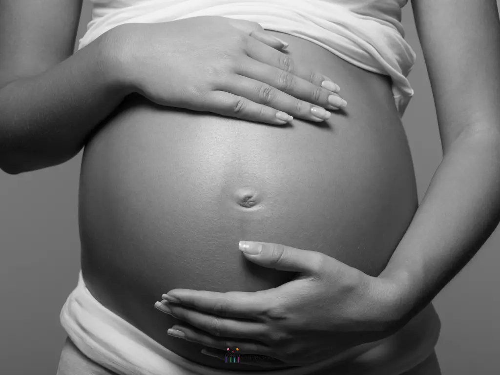 Non Binary Person Pregnant