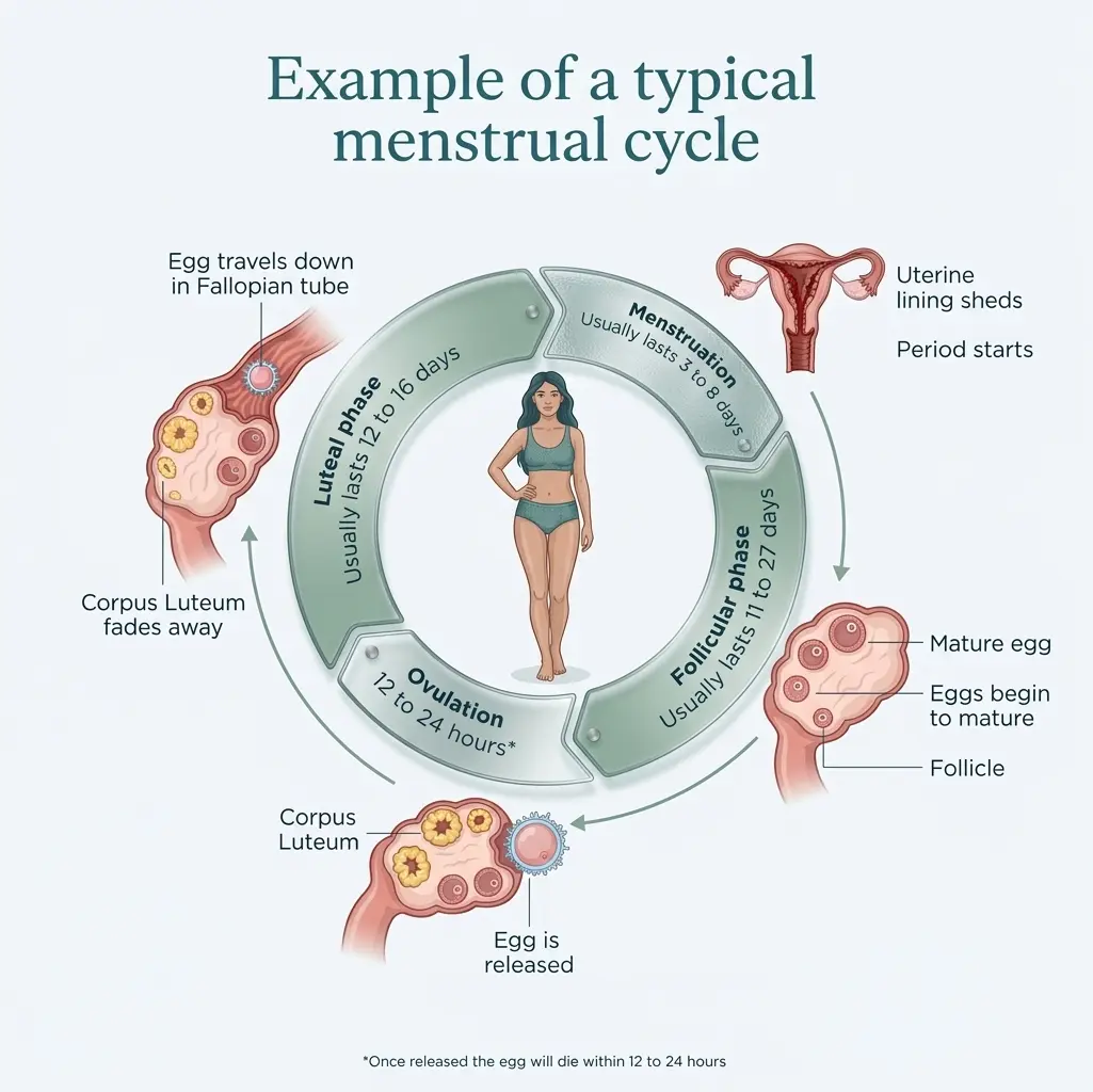 normal menstrual cycle
